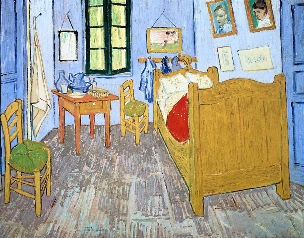 Bedroom In Arles Vincent Van Gogh As Art Print Or Hand Painted Oil