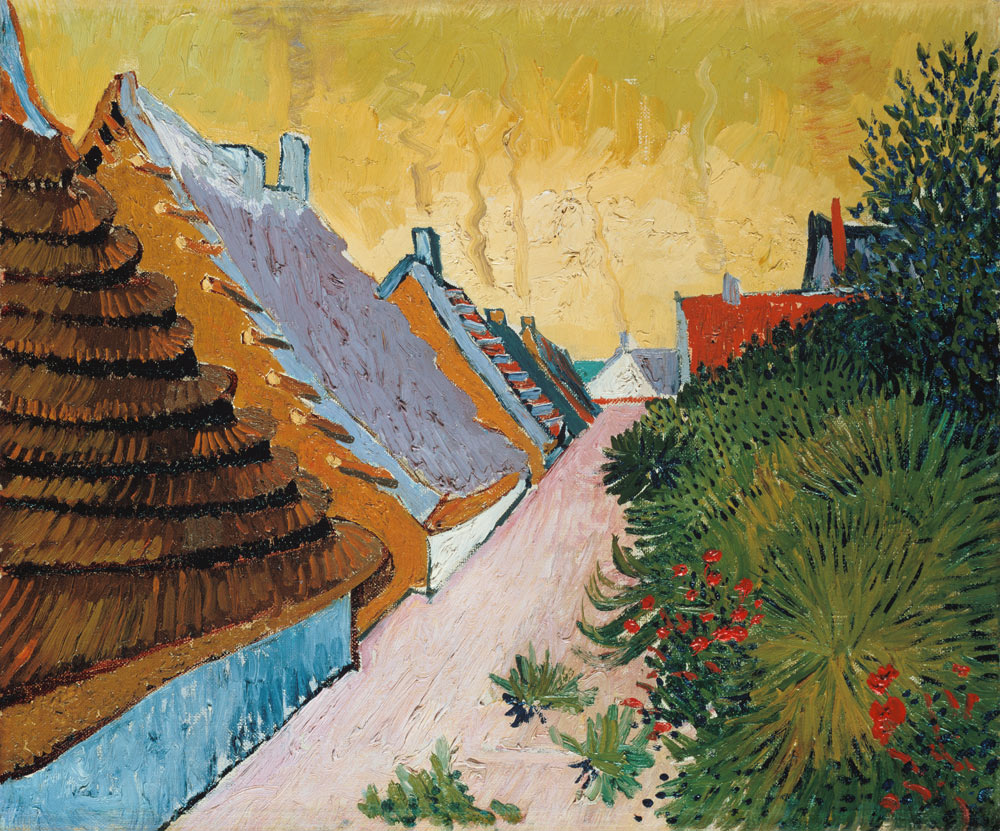 Lane in Saintes-Maries from Vincent van Gogh