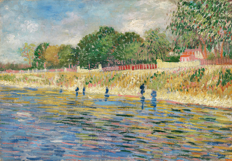 Bank of the Seine from Vincent van Gogh