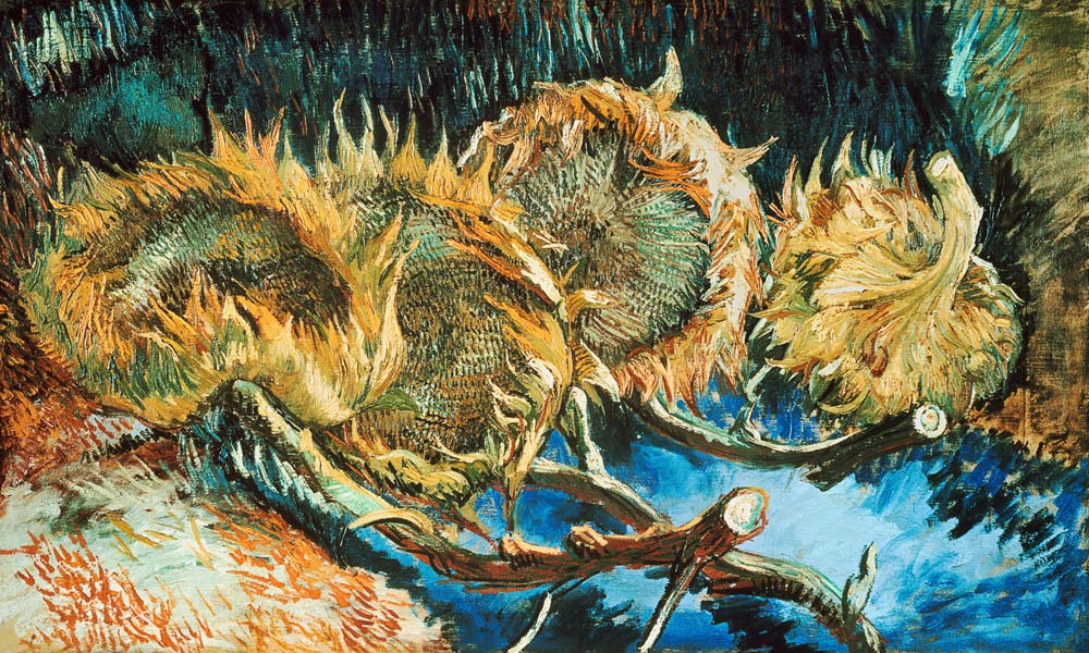 Four Withered Sunflowers from Vincent van Gogh