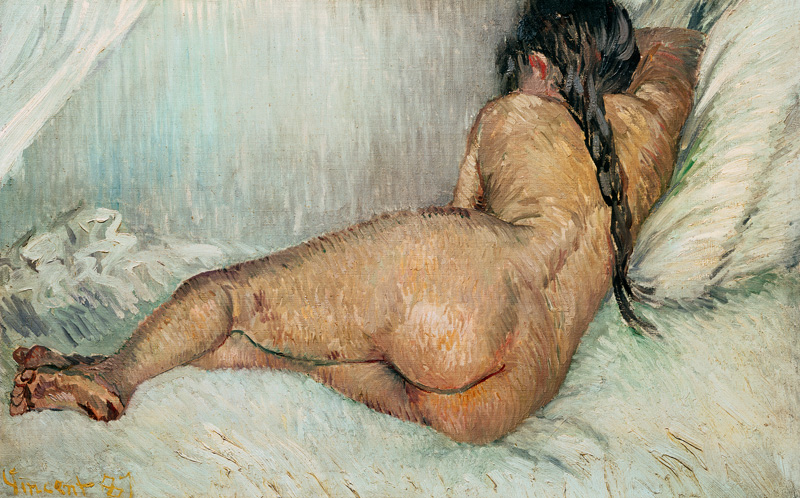 Female back act from Vincent van Gogh