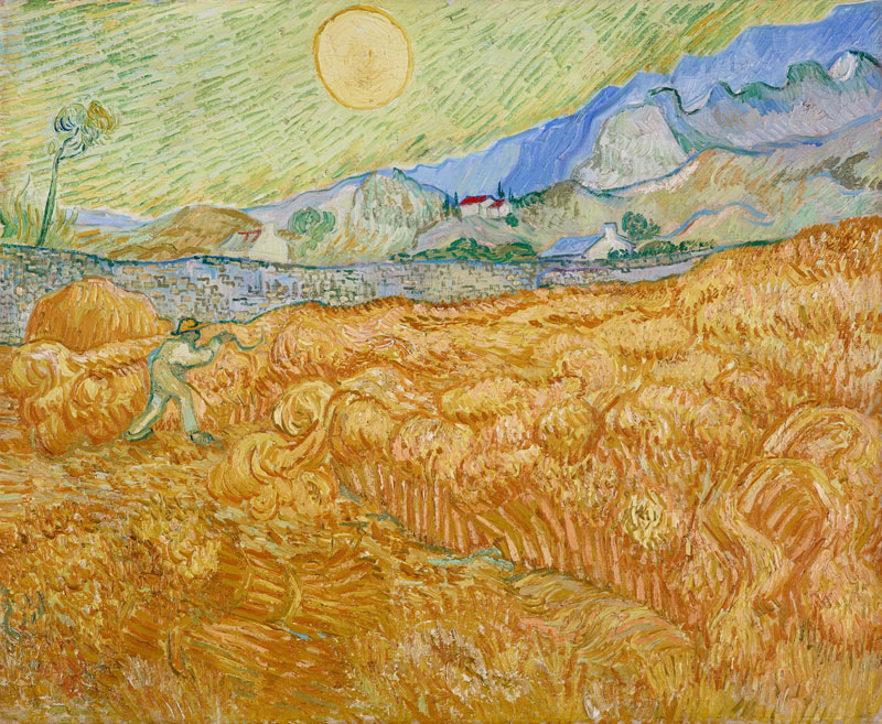 The Harvester from Vincent van Gogh