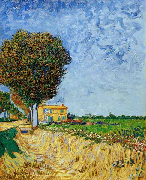 V.v.Gogh, Avenue near Arles from Vincent van Gogh