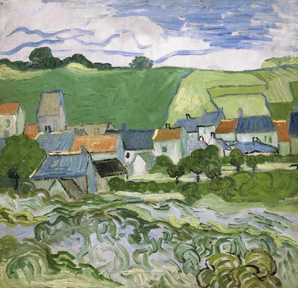View of Auvers from Vincent van Gogh