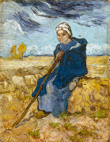 The Hirtin from Vincent van Gogh
