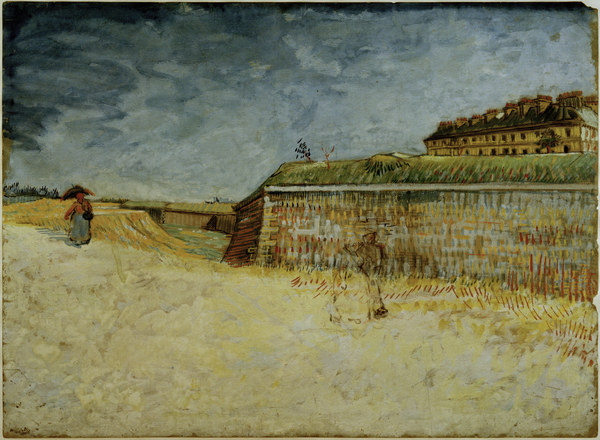 Fortification of Paris from Vincent van Gogh