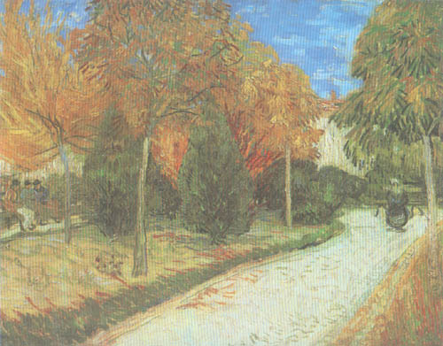 Path in the Park at Arles from Vincent van Gogh