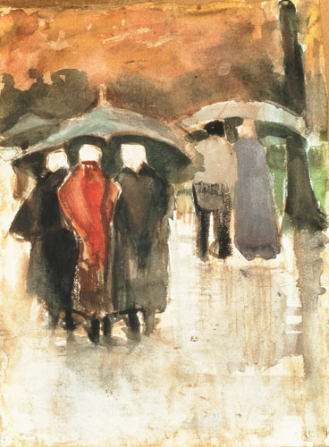 In the Rain from Vincent van Gogh