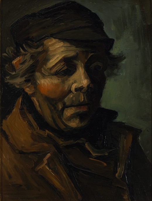 Head of a peasant from Vincent van Gogh