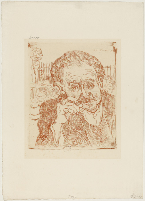 Portrait of Dr Gachet from Vincent van Gogh