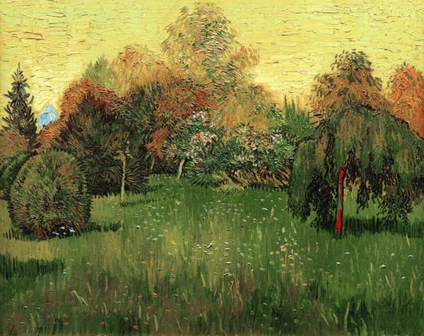 Clearing in a park from Vincent van Gogh