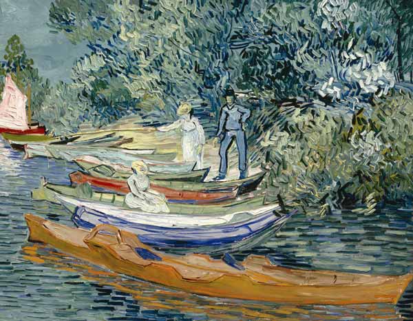 Bank of the Oise at Auvers from Vincent van Gogh