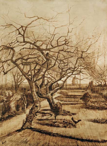 Presbytery garden in Nuenen from Vincent van Gogh