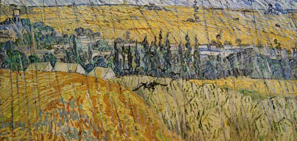 V.v.Gogh, Rain - Auvers / Paint./ 1890 from Vincent van Gogh