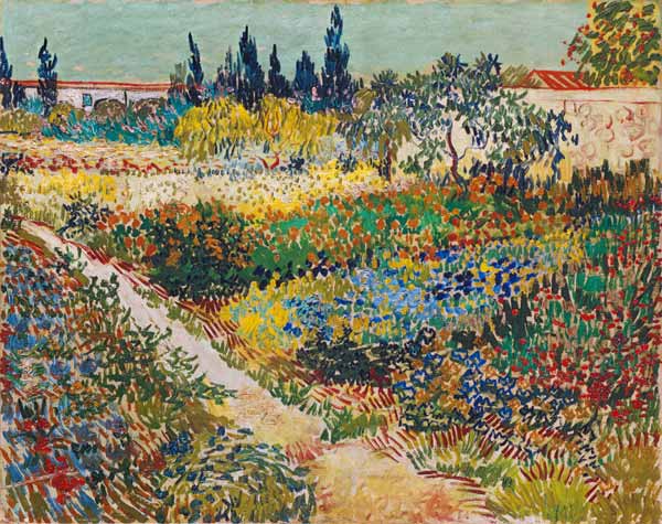 The Garden at Arles from Vincent van Gogh