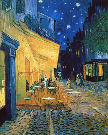 Cafe Terrace at Night - Vincent van Gogh