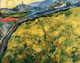 V.v.Gogh, Cornfield at sunrise