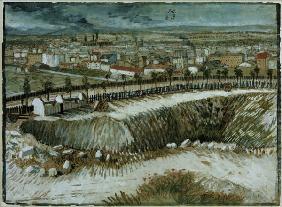 V.v.Gogh / Industruial Landscape / 1887