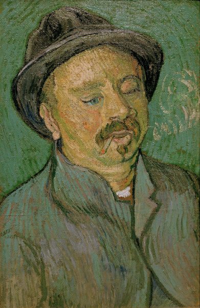 van Gogh/Portrait of a one-eyed man/1888 from Vincent van Gogh
