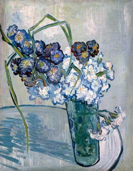 Vase with carnations from Vincent van Gogh