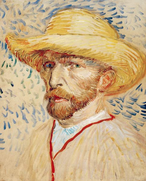 Vincent van Gogh, Self Portrait 1887 from Vincent van Gogh