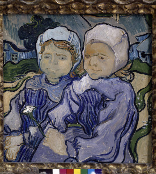 Van Gogh / Two children / 1890 from Vincent van Gogh
