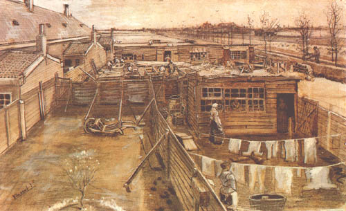 Carpenter workshop from Vincent van Gogh
