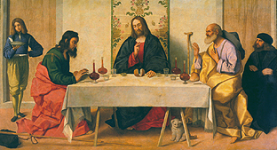 Das Mahl in Emmaus. from Vincenzo di Biagio Catena