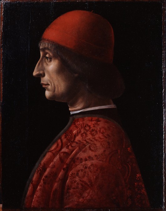 Portrait of Giovanni Francesco Brivio from Vincenzo Foppa