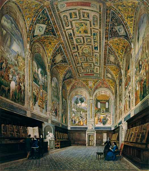 The Piccolomini Library, Siena from Vincenzo Marchi