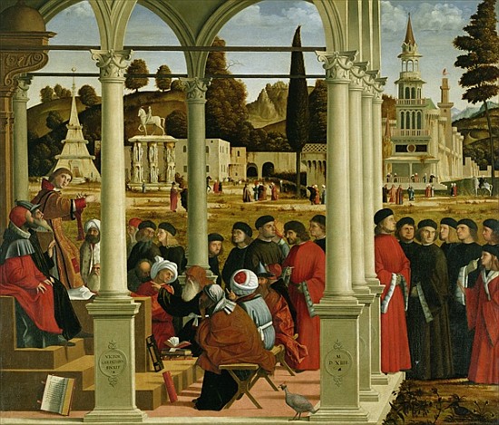 Debate of St. Stephen from Vittore Carpaccio