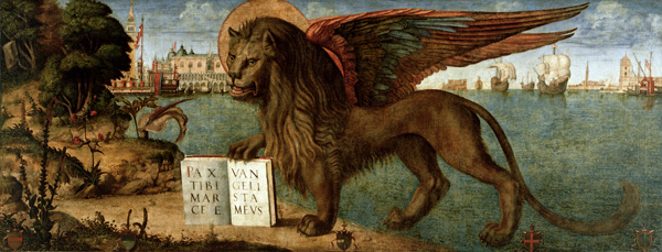 The Lion of St. Mark from Vittore Carpaccio