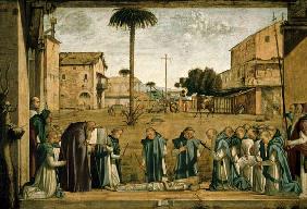 V.Carpaccio / Death of St.Jerome / Ptg.
