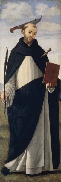 V.Carpaccio / Peter Martyr / Ptg./c.1514 from Vittore Carpaccio