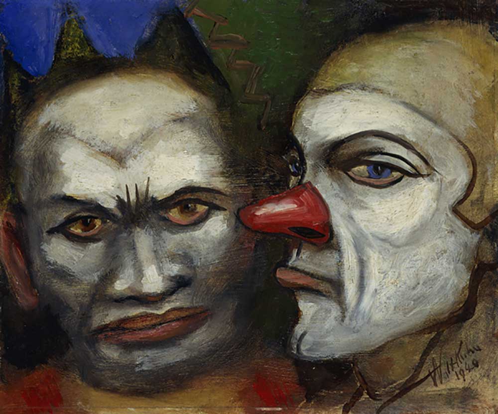 Two Clowns, 1940 from Walt Kuhn