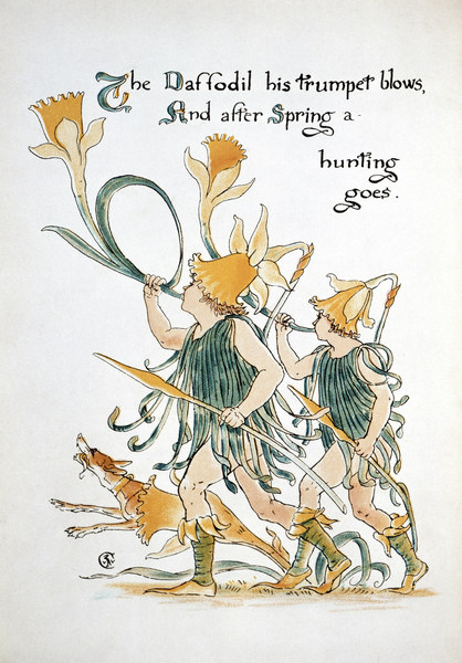 Daffodils from Walter Crane
