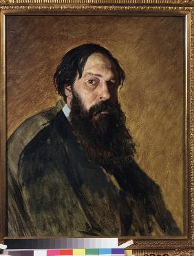 Portrait of the artist Alexei Savrasov (1830-1897)