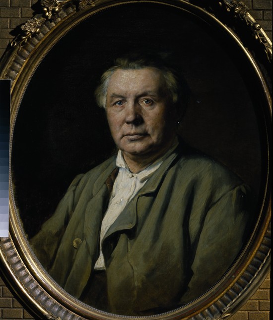 Portrait of the painter P. S. Stepanov from Wassili Perow