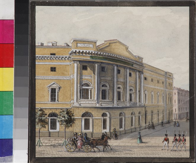 The Imperial Public Library in Saint Petersburg from Wassili Sadownikow