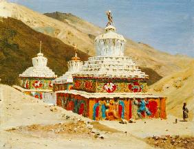 Totentempel in Ladakh