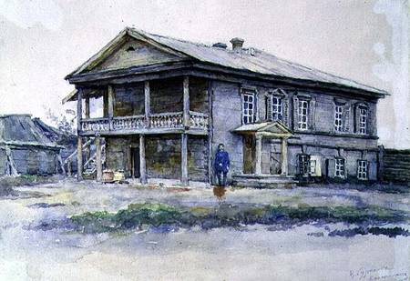 Surikov's House at Krasnoyarsk from Wassilij Iwanowitsch Surikow