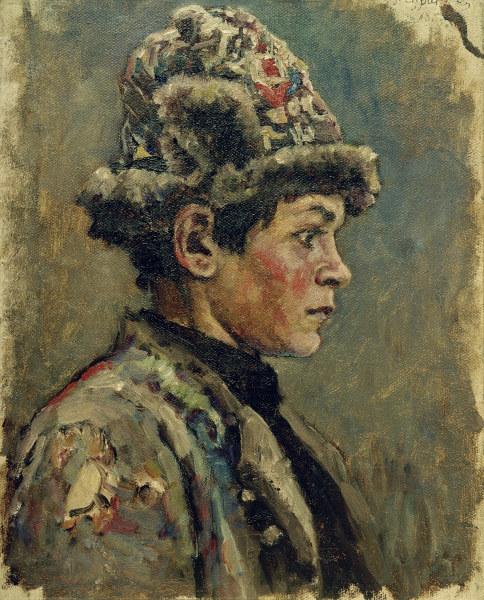 V.I.Surikov, Study of the Head of a Boy from Wassilij Iwanowitsch Surikow