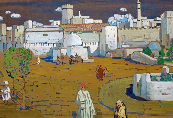 An Arab Town from Wassily Kandinsky