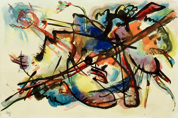 Abstract Composition from Wassily Kandinsky