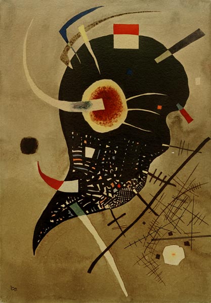Black Tension from Wassily Kandinsky