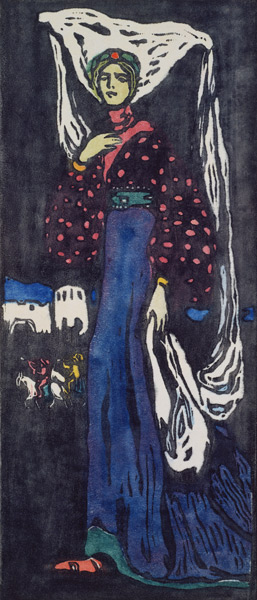 Die Nacht (Große Fassung) from Wassily Kandinsky