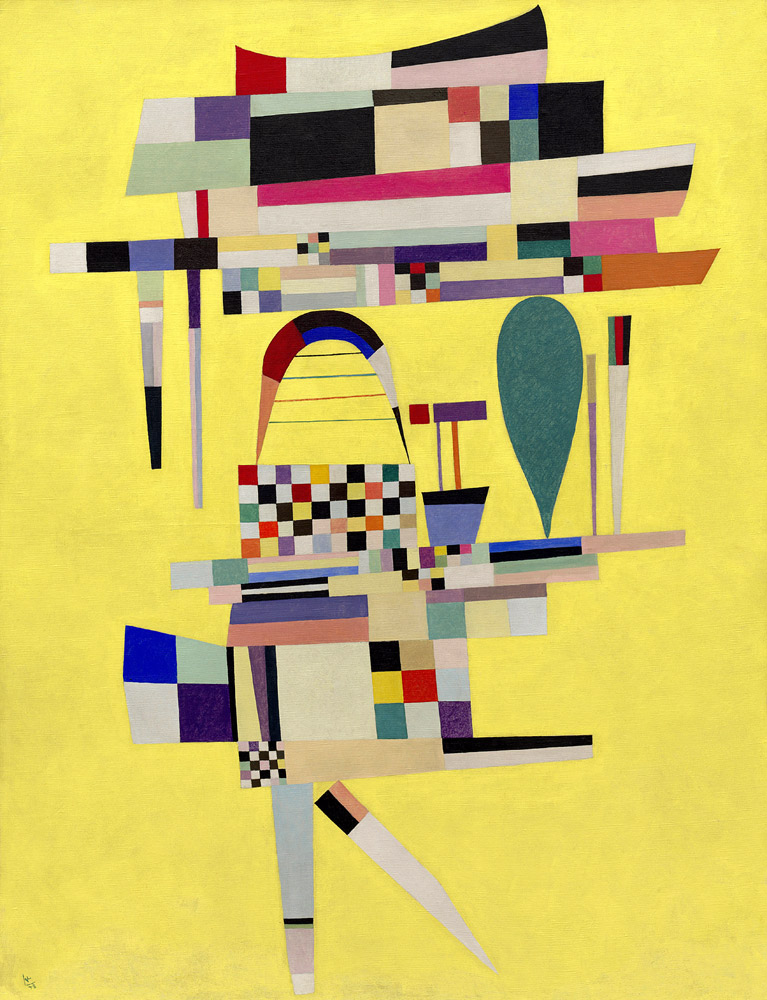 Yellow Canvas from Wassily Kandinsky