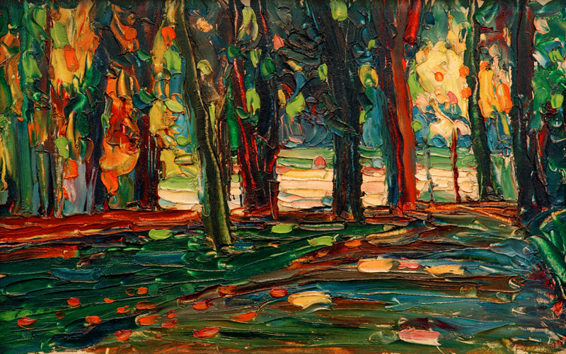 In the Park of Saint Cloud from Wassily Kandinsky