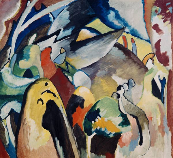 Improvisation 19 ares. from Wassily Kandinsky
