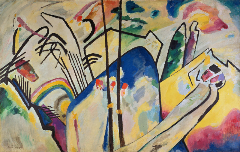 Composition of IV. from Wassily Kandinsky